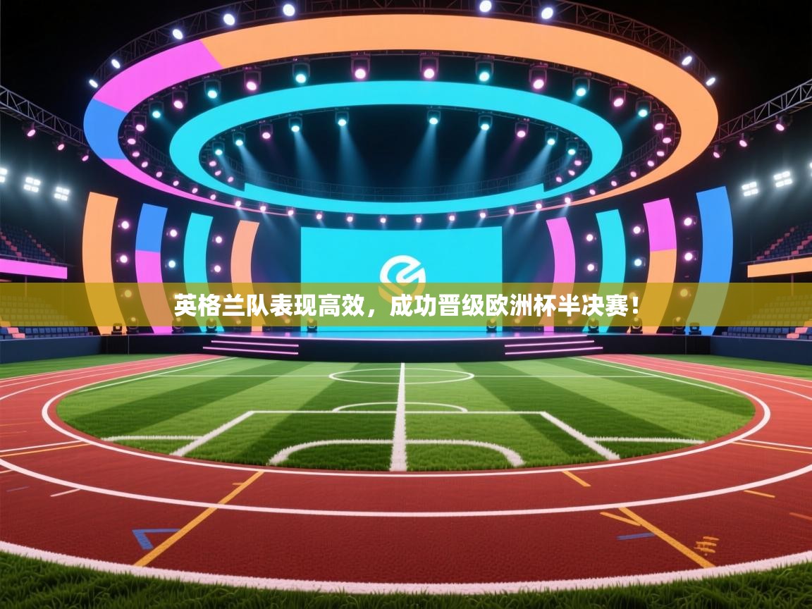 英格兰队表现高效，成功晋级欧洲杯半决赛！